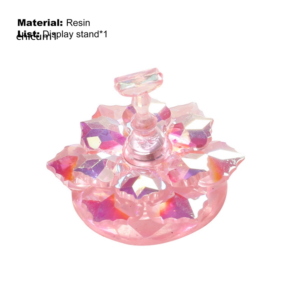 Giá Đỡ Trưng Bày Móng Tay Hình Hoa Sen CC Mini Linh Hoạt