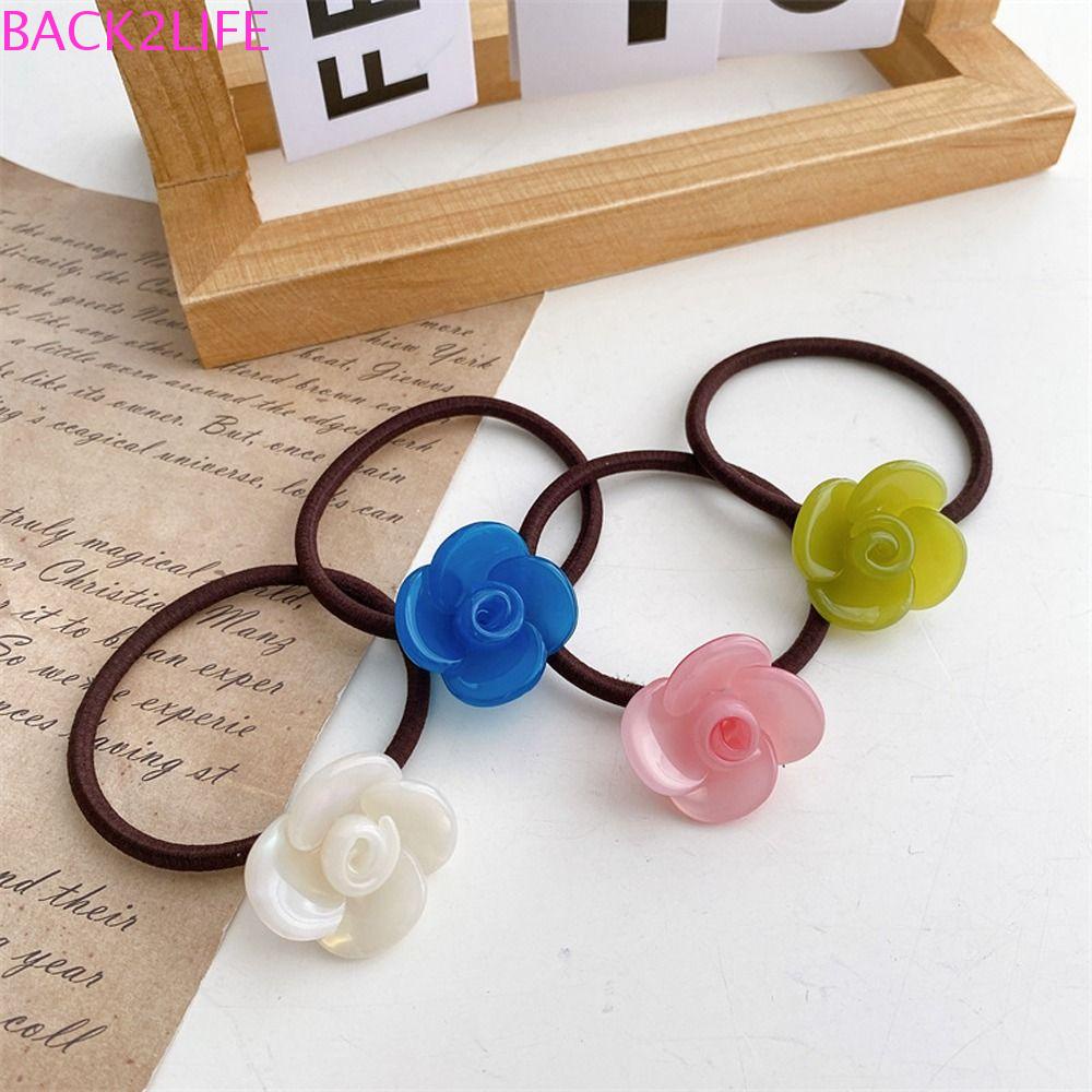 Dây Buộc Tóc Đuôi Ngựa Cao Su Co Giãn Phong Cách Hàn Quốc Cho Nữ 2Life