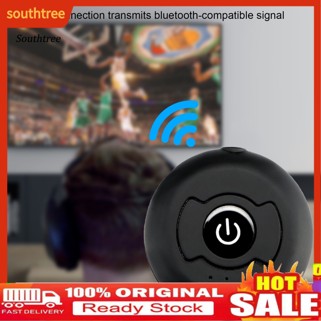 Thiết Bị Truyền Nhận Tín Hiệu Bluetooth 4.0 Hình Tròn Không Dây Cho Xe Hơi