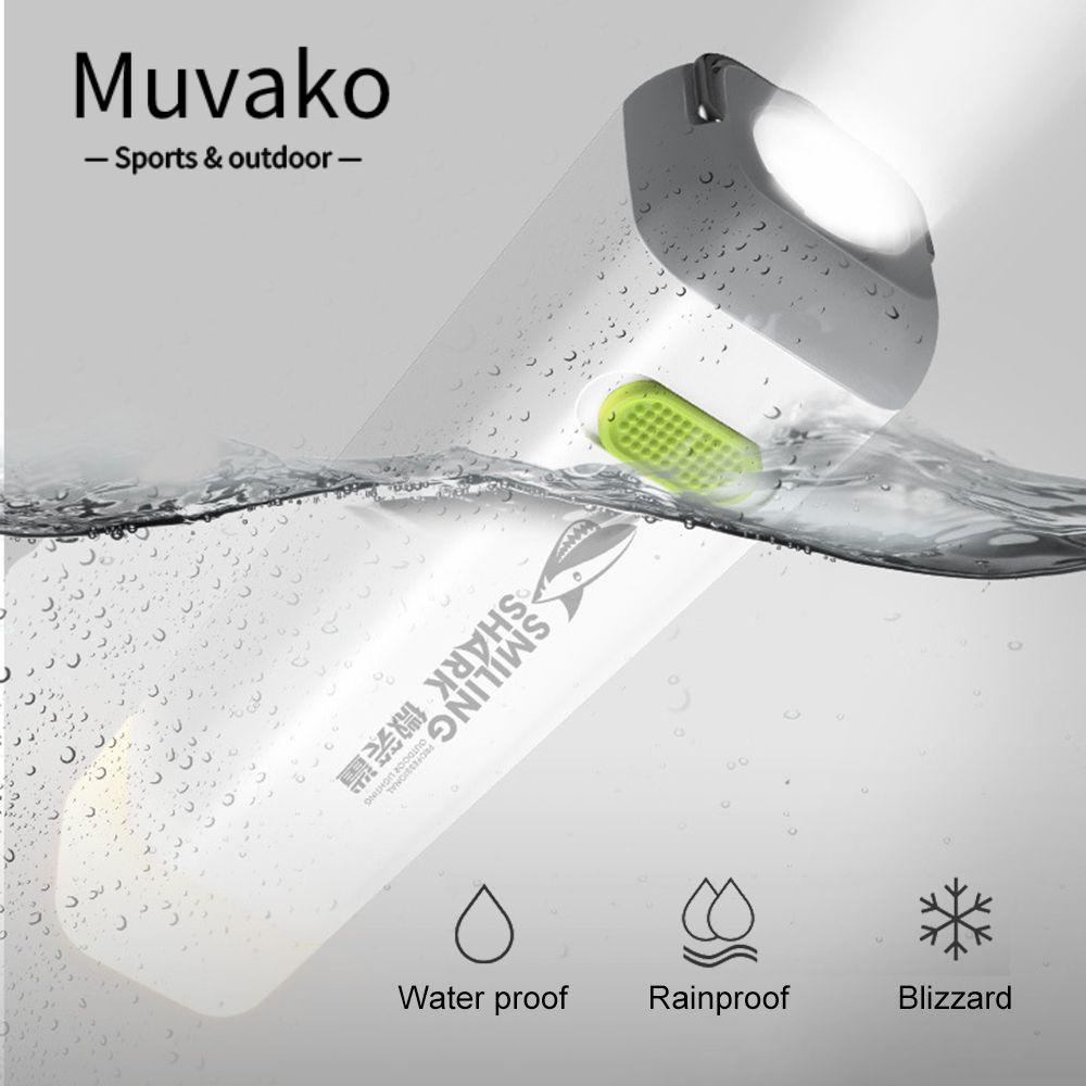 MUVAKO Đèn Pin LED  Mini Sạc USB Tiện Dụng