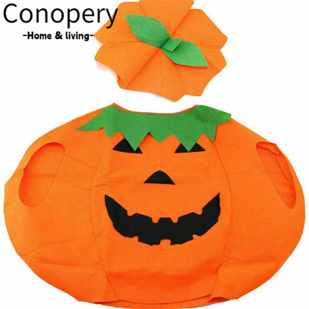 CONOPERY Đầm Hóa Trang Halloween Hình Bí Ngô Độc Đáo Cho Người Lớn