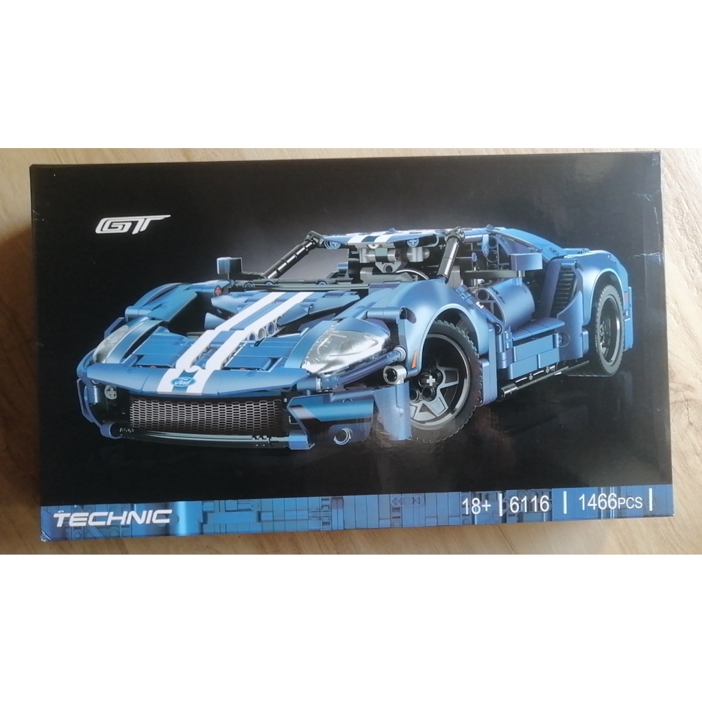 Đồ chơi Lắp ráp Mô hình Siêu Xe Thể Thao Ford GT Technic  1466pcs