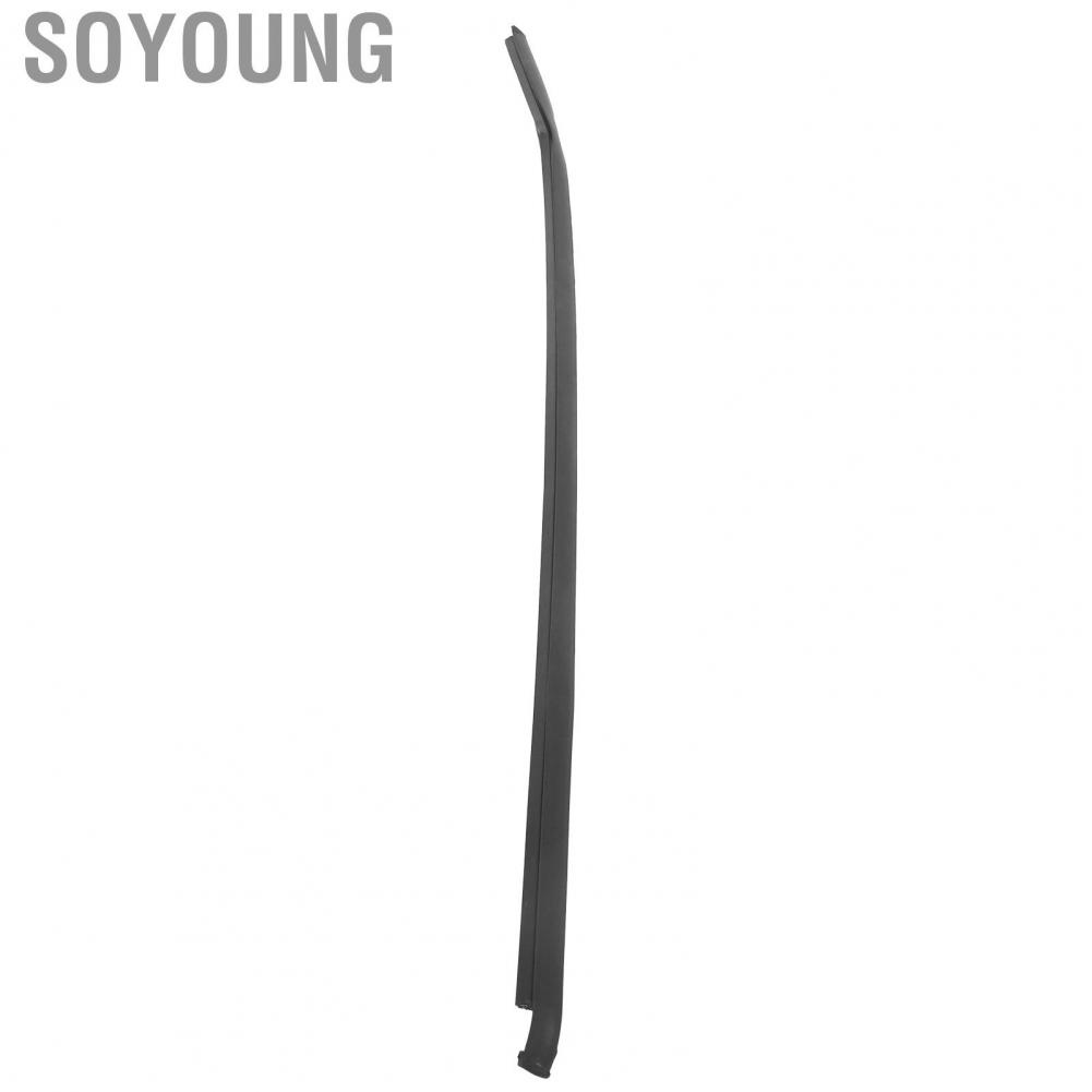 Soyoung Window Weather Strip  Rubber Front Left Door 51337060235 Window Glass Seals  Replacement for 3 Series E90 02/2004 09/2008 for Maintenance