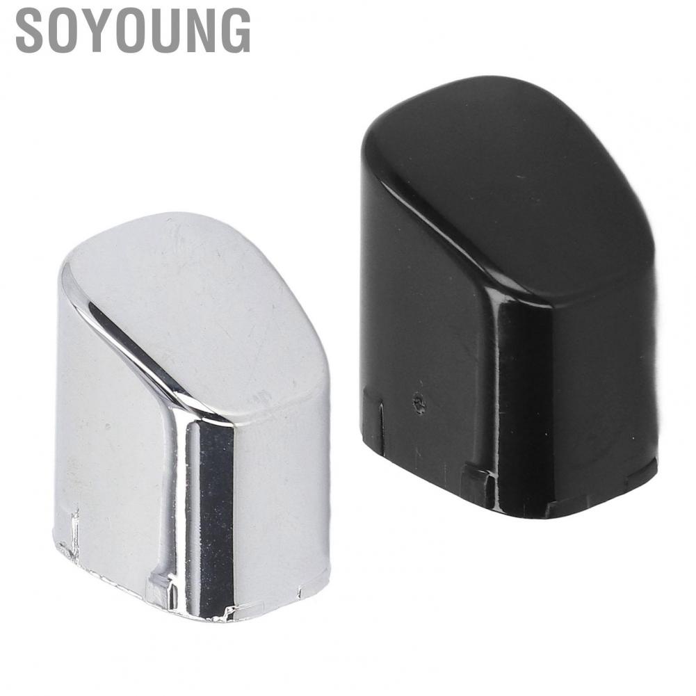 Soyoung Parking Brake Button Cap  ABS 6rd711333a Scratch Resistant Antiaging Handbrake Cover Wearproof for Car