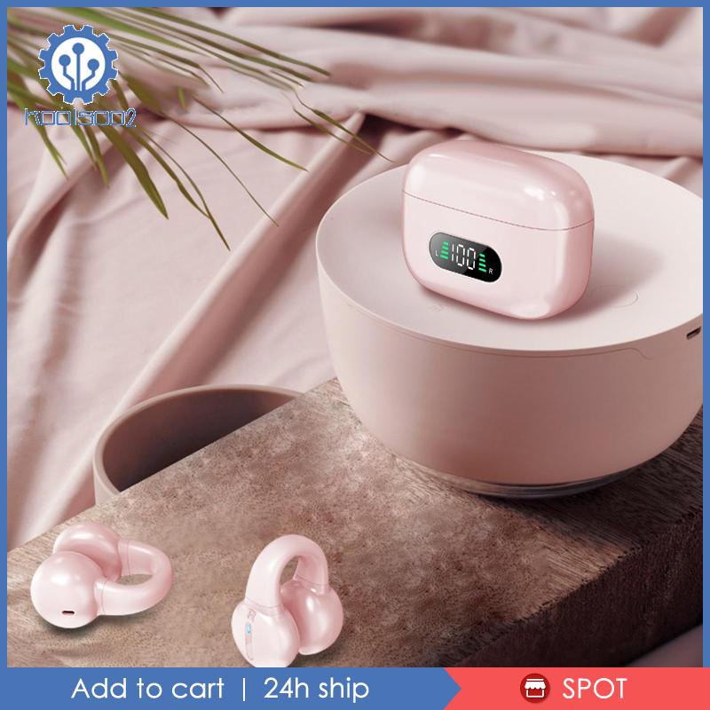 Tai Nghe Koolsoo2 Mini Dạng Kẹp Có Đèn LED Hiển Thị Chống Nước IPX6