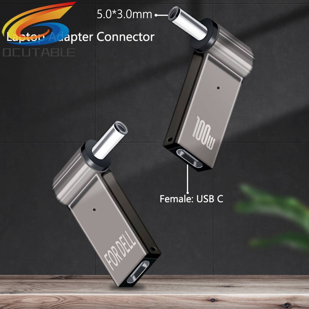 Đầu Nối Nguồn USB Type-C 100W Cho Laptop