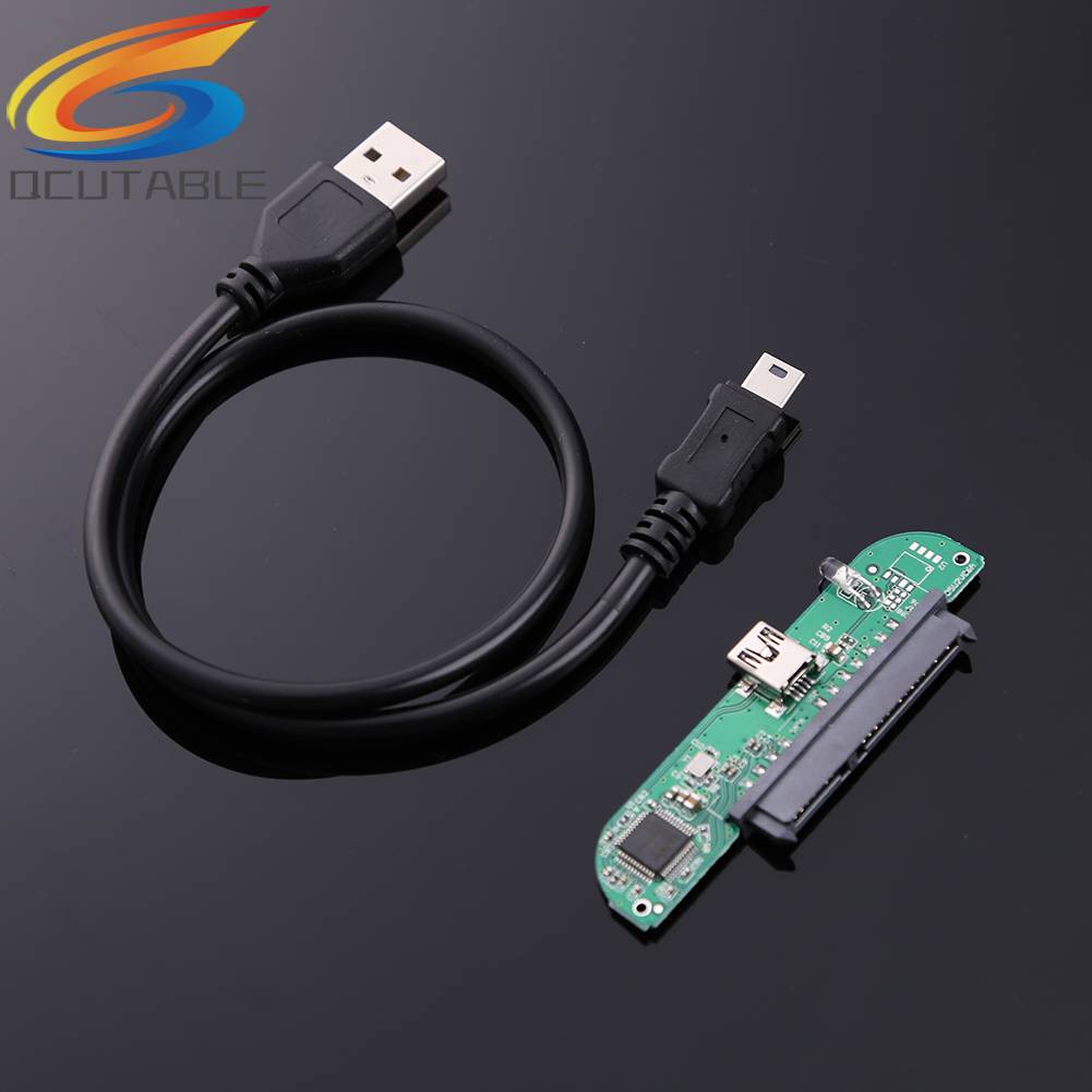 (MớI) Cáp ChuyểN Ổ CứNg USB 2.0 Sang SATA 7 + 15 Pin 2.5 "