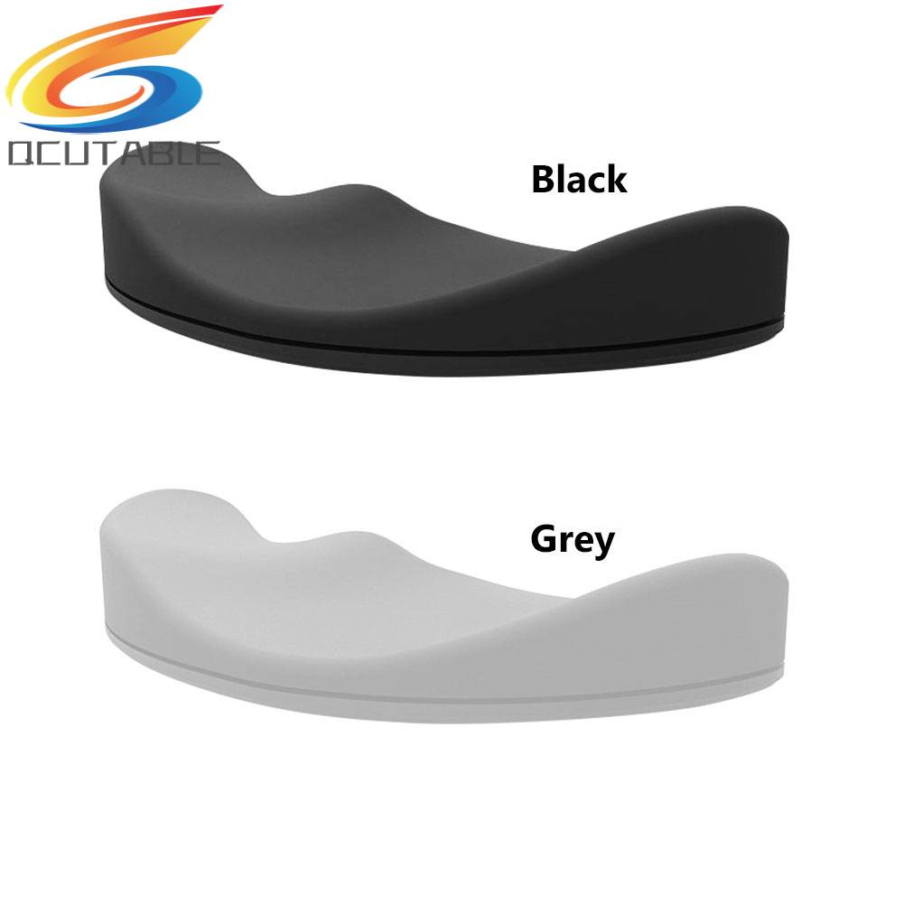 Tấm Lót Chuột Bằng Silicon Mềm Có Đệm Kê Cổ Tay Cho PC / Văn Phòng