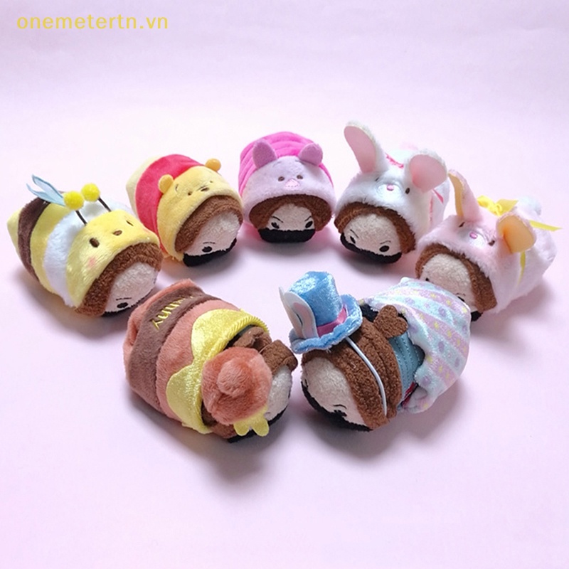 Onemetertn Tsum Quần Áo Thú Nhồi Bông Hoạt Hình Thỏ Gấu Pooh Đáng Yêu