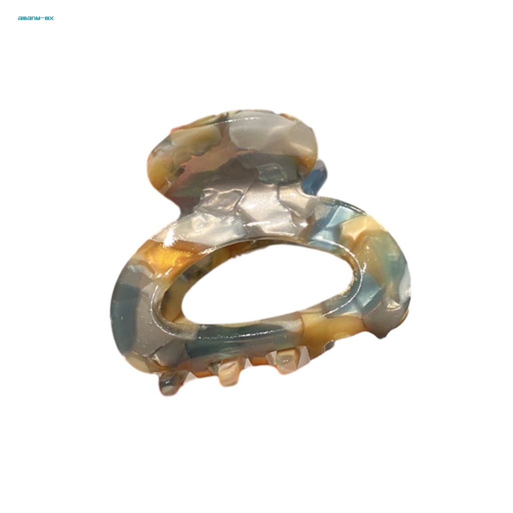 Kẹp Tóc Càng Cua Mini Chống Trượt In Họa Tiết Da Báo Sành Điệu Dùng Hàng Ngày Cho Nữ