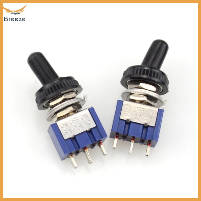 Set 10 Công Tắc Gạt MTS-103 3 Vị Trí Chống Thấm Nước Chuyên Dụng Cho Mô Hình Tàu Thuyền / Xe Hơi