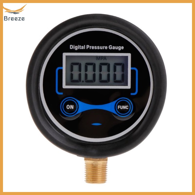 Đồng Hồ Đo Áp Suất Lốp Xe Kỹ Thuật Số LCD 0-200PSI 1 / 8in NPT