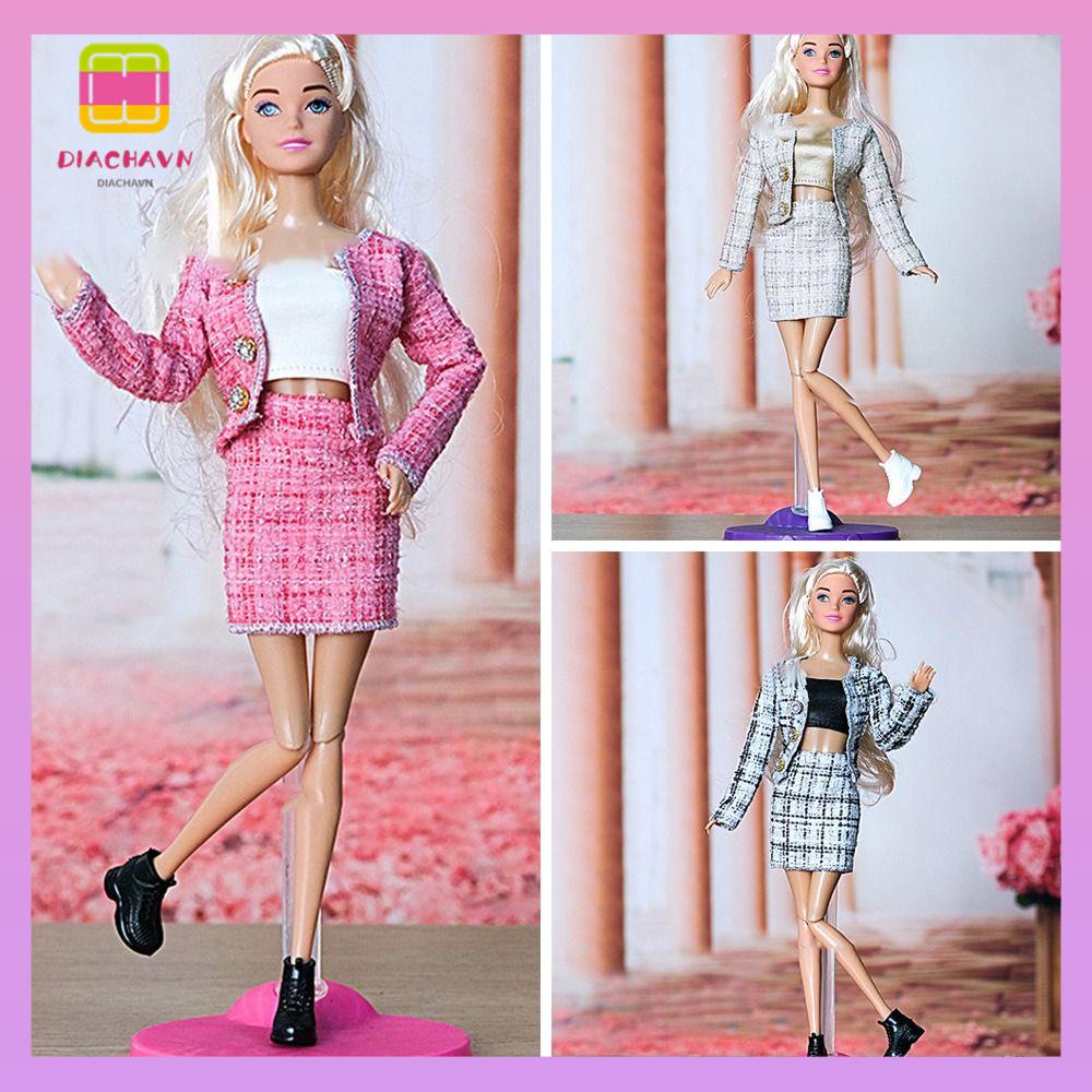 DIACHAVN 1 Bộ Váy Cho Búp Bê Dài 30cm