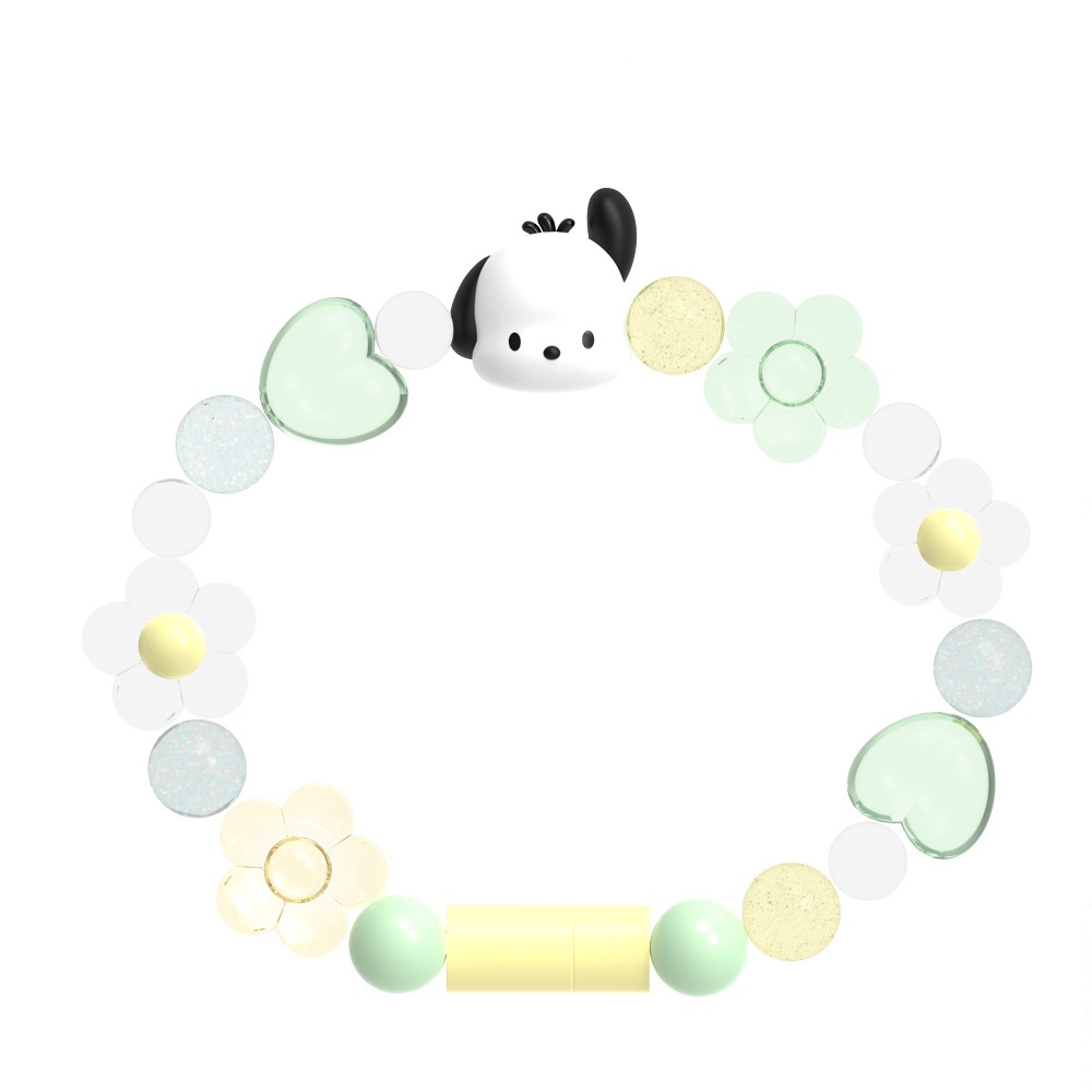 Cáp dữ liệu sáng tạo Sanrio Cáp sạc vòng tay chó Pacha Dễ thương Cáp dữ liệu di động Cáp sạc vòng tay cho Apple Quà tặng sinh nhật homelove