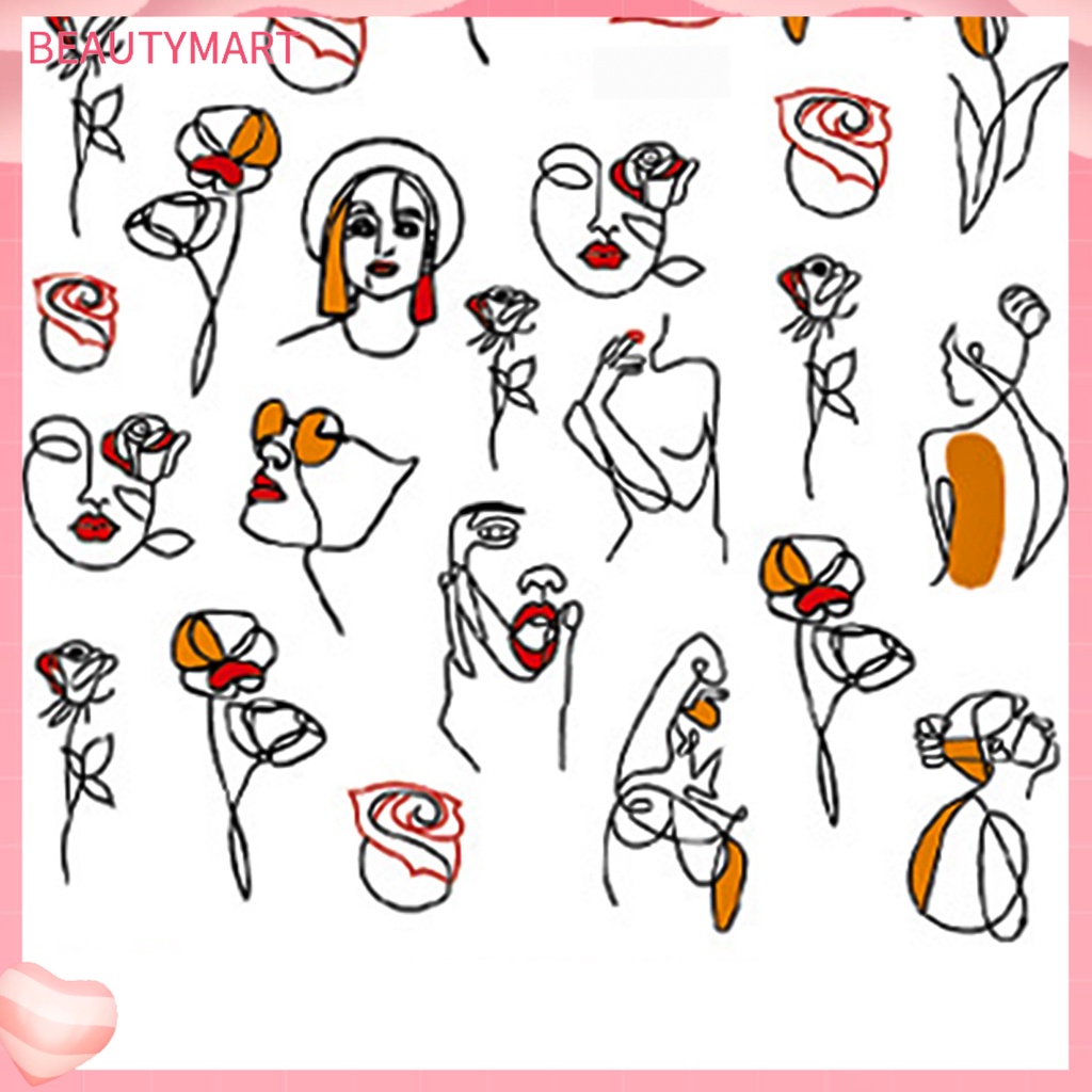 Miếng Dán Móng Tay 3D Độc Đáo Thời Trang Cho Nữ