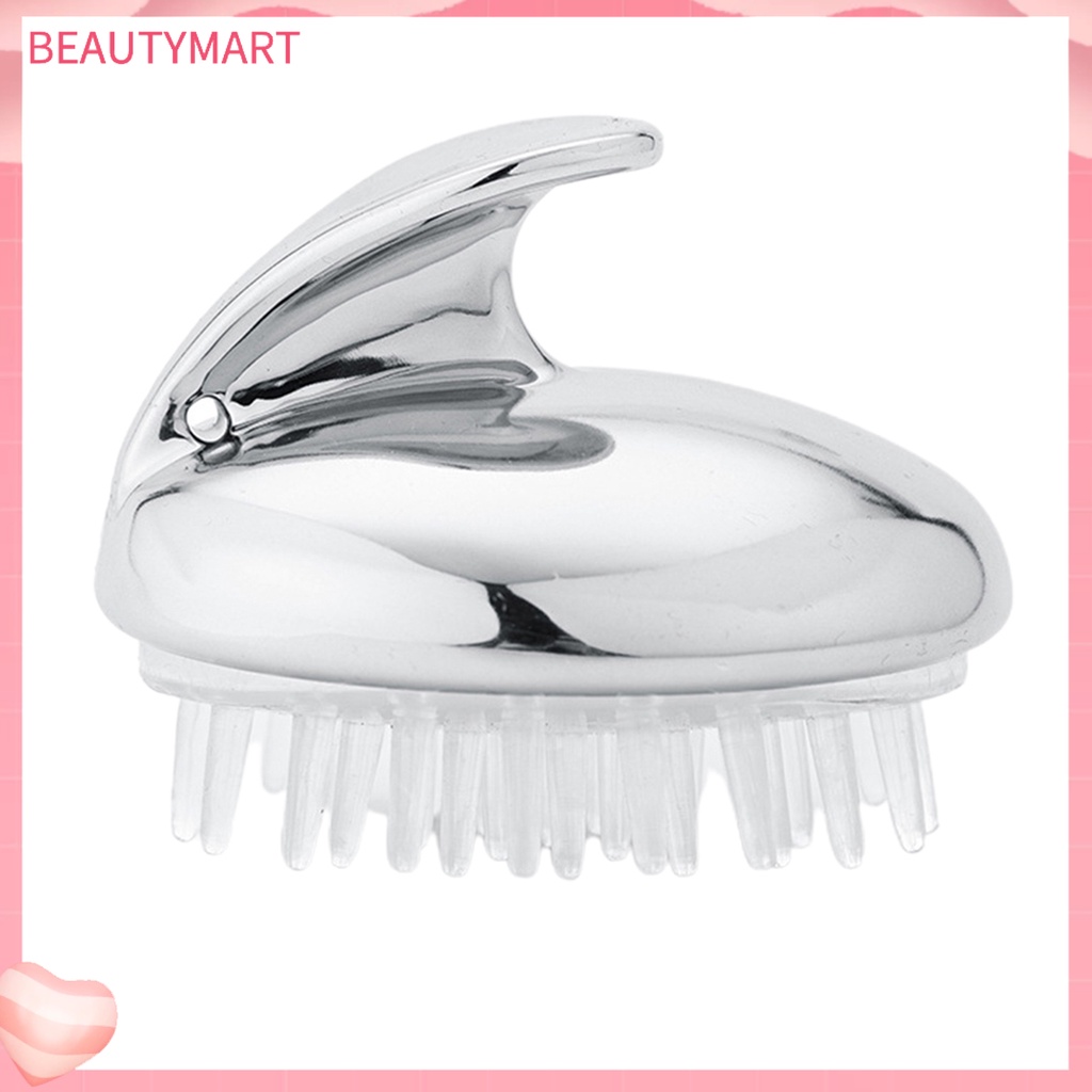 Lược Silicone Chải Tóc Massage Thúc Đẩy Lưu Thông Máu Loại Bỏ Gàu Hình Chữ U