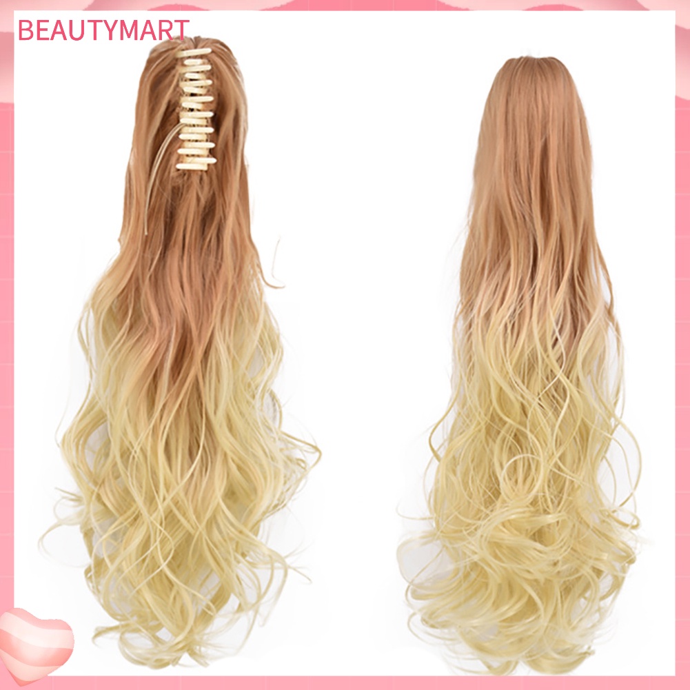 Bộ Tóc Giả Dài Xoăn Bằng Sợi Tổng Hợp Cách Nhiệt Dành Cho Nữ