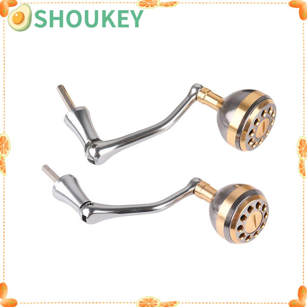 SHOUKEY Tay Quay Máy Câu Cá Bằng Kim Loại carbon DIY Mới