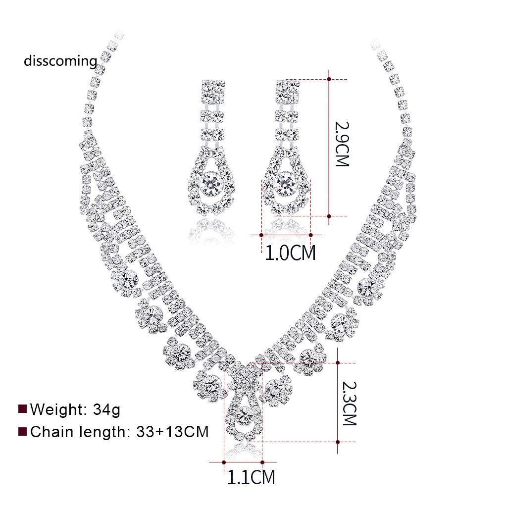 Áo Khoác SL SL Kiểu Dáng Trẻ Trung Năng Động| Bộ Trang Sức Hai Món Phong Cách Âu Mỹ Thời Trang Cao Cấp Cho Cô Dâu