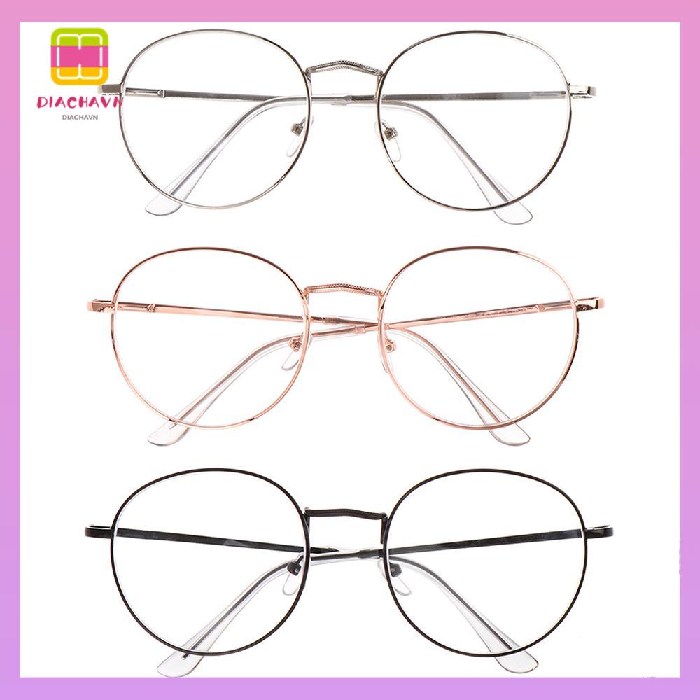 DIACHAVN Mắt Kính Gọng Tròn 1.00 ~ - 4.0 Thời Trang