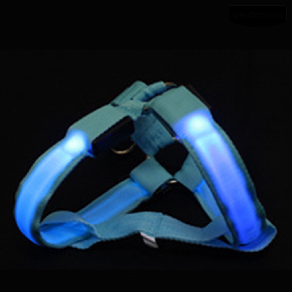 [COD]♞Dây Dắt Thú Cưng Đi Dạo Bằng Polyester Siêu Mềm Chống Mài Mòn Có Đèn LED Tiện Dụng Cho Cún Cưng