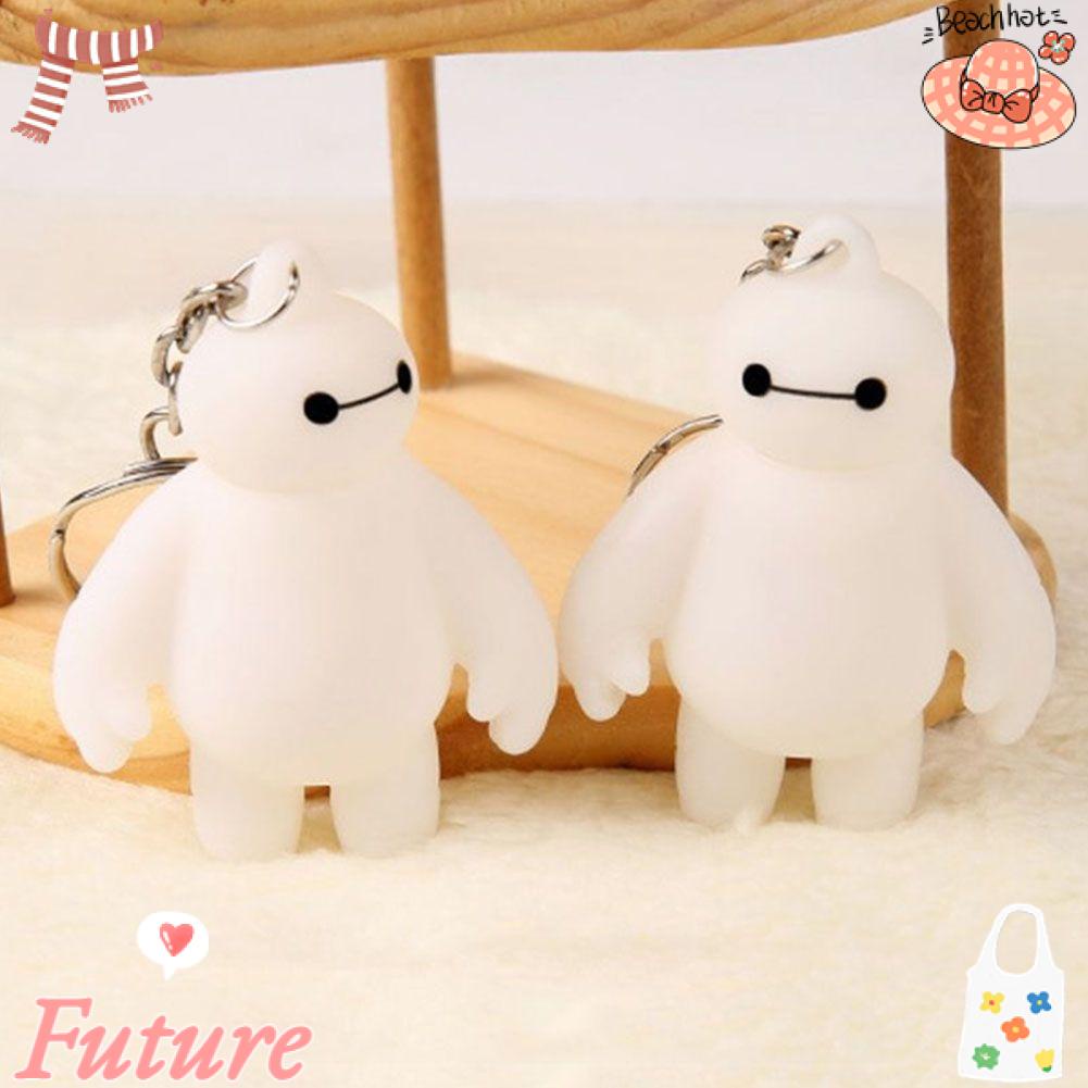 FUTURE Móc Khóa Hình Baymax Dễ Thương Hoạt Hình