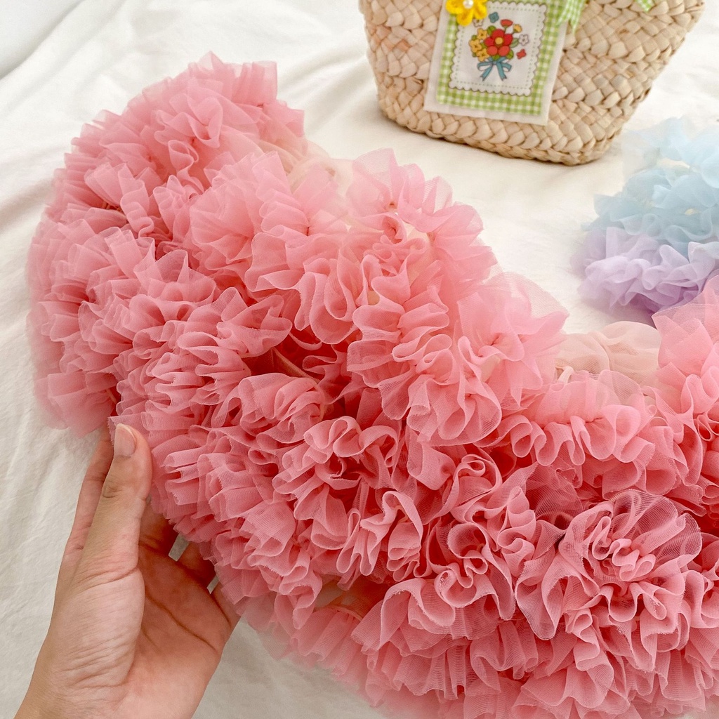Bộ Áo Thun + Chân Váy Lưới Phồng Thời Trang Cho Bé Gái 2879