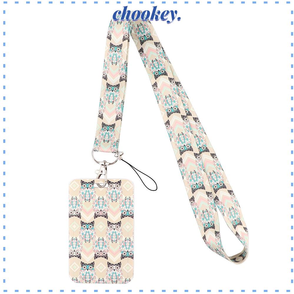 CHOOKEY Móc Khóa Hình Cú Mèo Dễ Thương Cho Giáo Viên