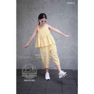 [Có sẵn] [Ảnh thật] Bộ Cổ Vuông Suzy - MSP 2712