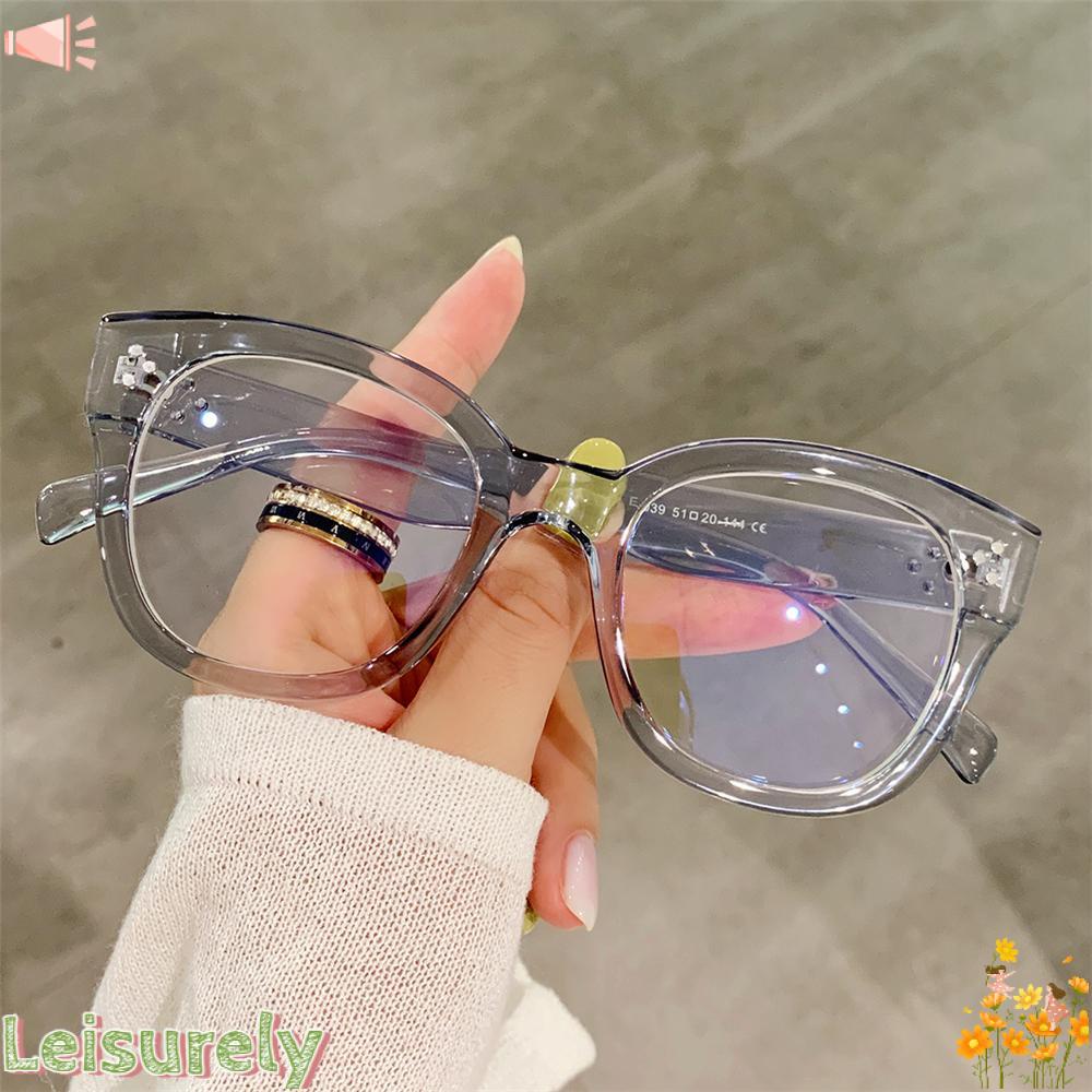 LEILY Kính Mát Oversize Chống Tia Sáng Xanh Cho Cả Nam Và Nữ