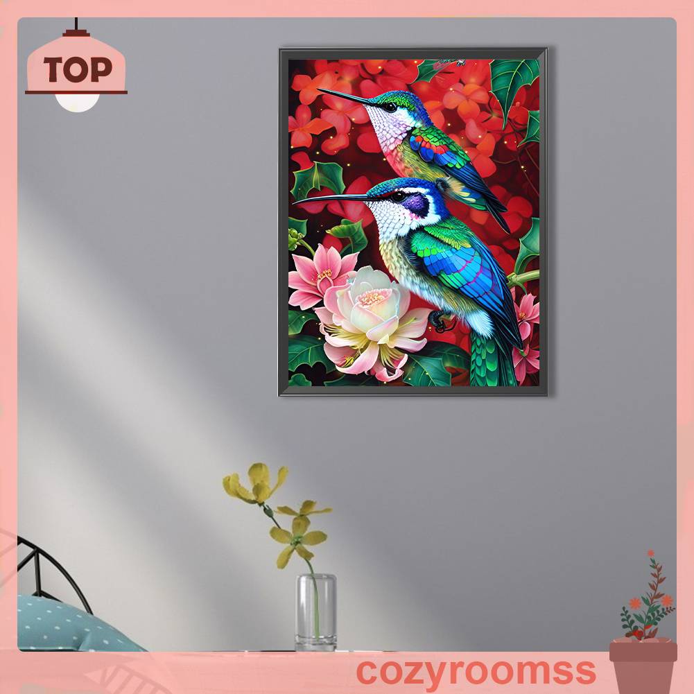 Tranh Đính Đá Kim Cương Toàn Bộ 5D DIY Hình Vẽ Chim