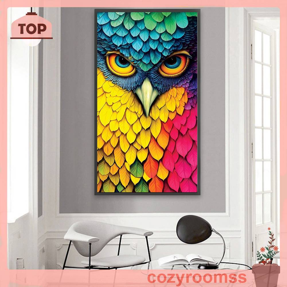 Tranh Đính Đá Kim Cương Toàn Bộ 5D DIY Hình Vẽ Động Vật