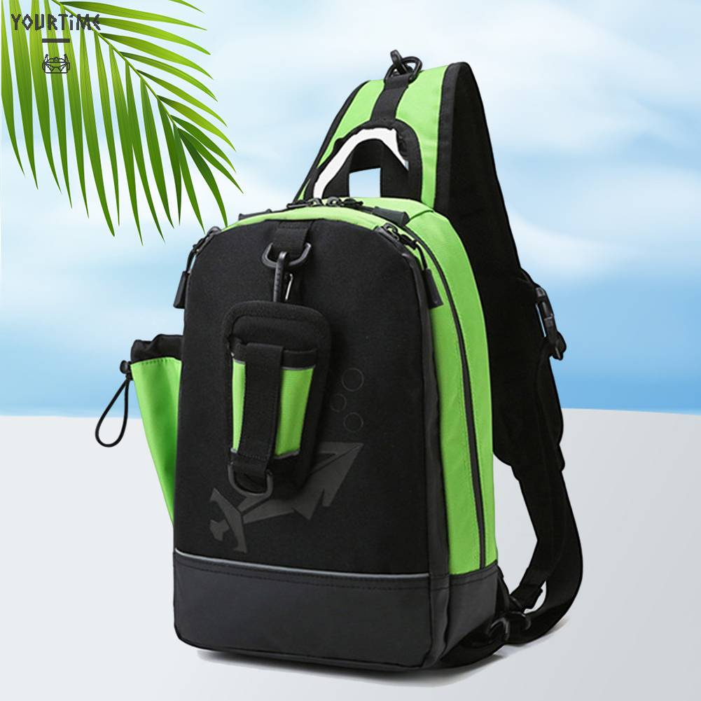 Túi Đeo Chéo Ngực Vải Oxford Phản Quang Nhiều Lớp Thời Trang Cao Cấp Cho Nam