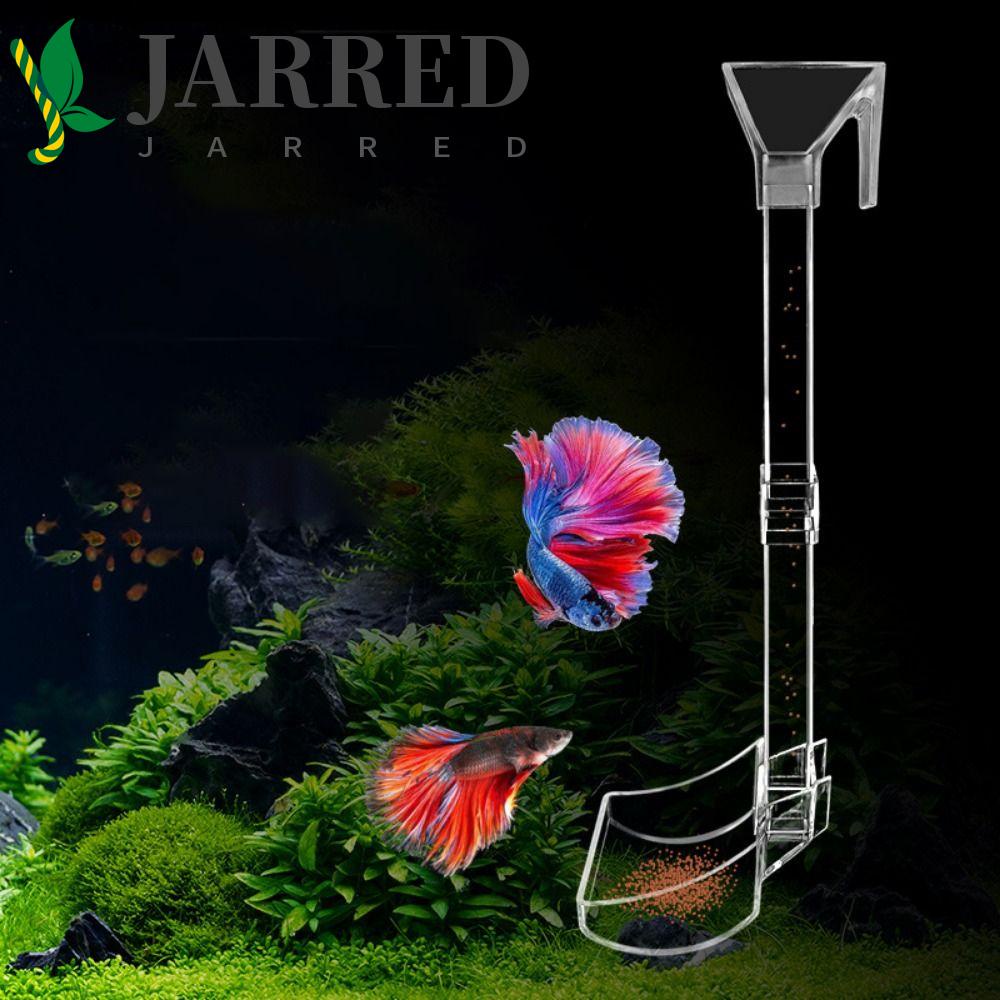 JARRED Ống Cho Cá Ăn Bằng Nhựa Có Giác Hút Tiện Dụng