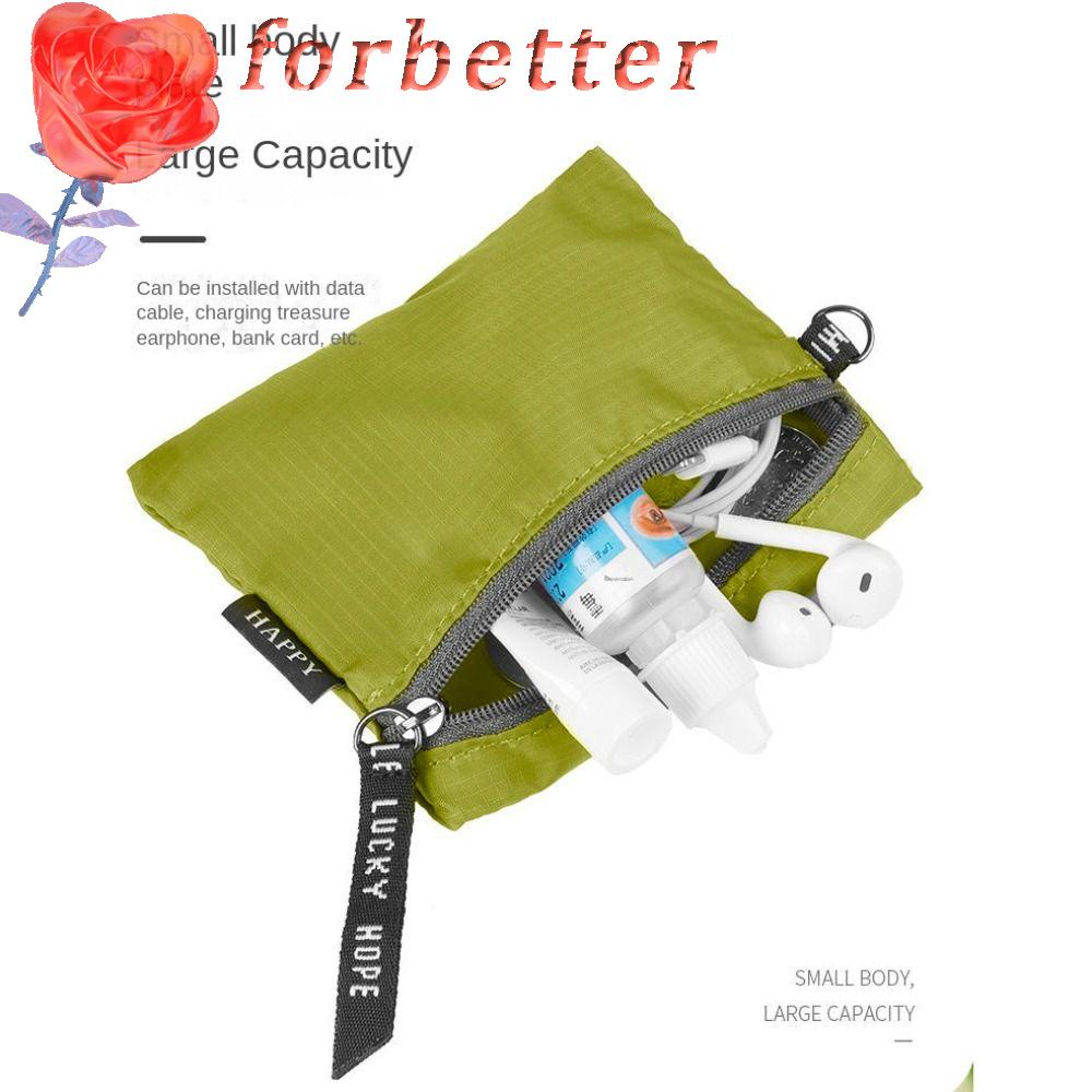 FORBETTER Túi Đựng Mỹ Phẩm Chống Mài Mòn Kèm Móc Treo Tiện Dụng