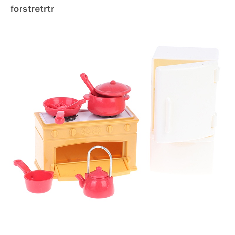 Mô Hình Nội Thất Gia Đình Động Vật Rừng Cây Tỉ Lệ 1: 12 Trang Trí Nhà Búp Bê