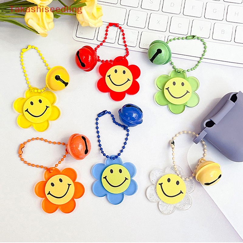 Móc Khóa Hình Hoa Hướng Dương Màu Sắc Ngọt Ngào Xinh Xắn