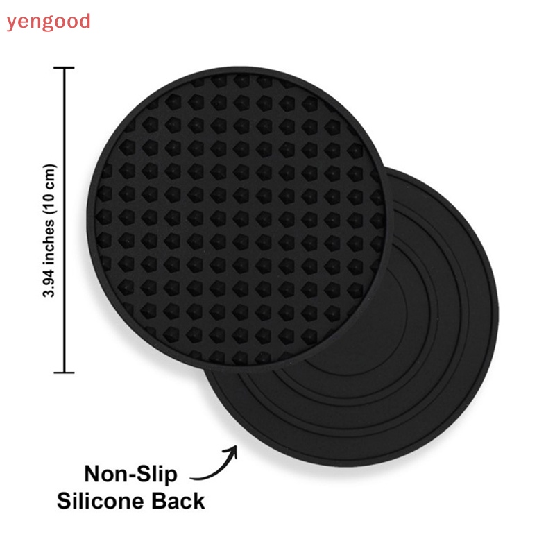 Đế Lót Ly Hình Tròn Bằng Silicone Tiện Dụng Cho Nhà Bếp
