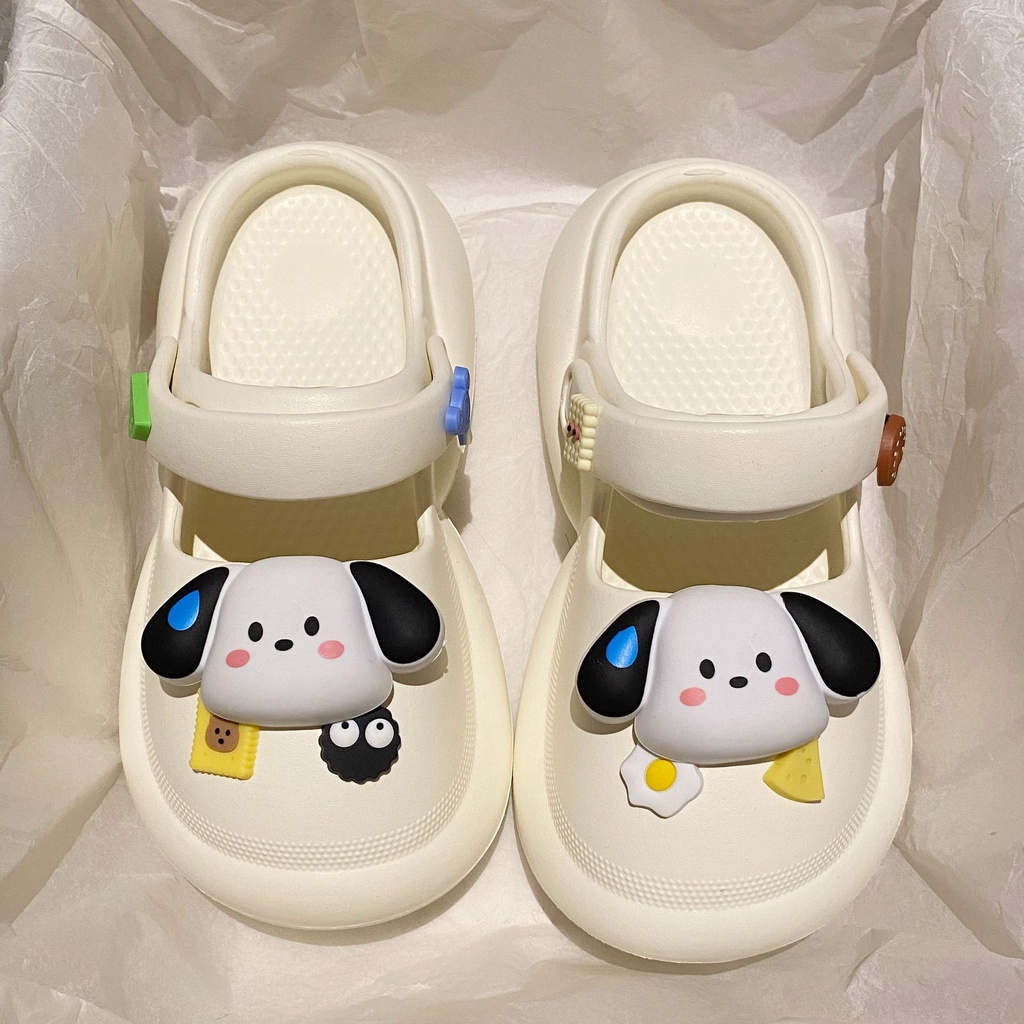 Dép Sandal Đế Dày Bằng Eva Họa Tiết Hoạt Hình Dễ Thương Thời Trang Cho Nữ