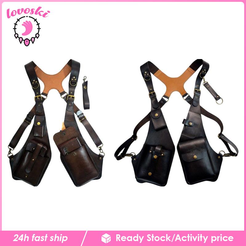 Túi Đeo Vai [Lovoski] Ví Đeo Dưới Cánh Tay Phong Cách Steampunk Cho Xe Đạp / Mô Tô