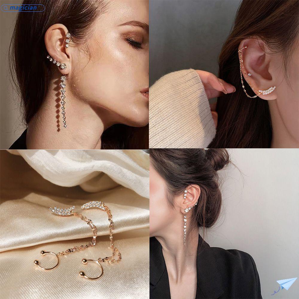 MAG Bông Tai DạNg DàI Tua Rua Xinh XắN