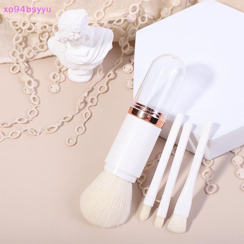 Set Cọ Trang Điểm xo94bsyyu 4 Trong 1 Mini Có Thể Thu Gọn Tiện Dụng