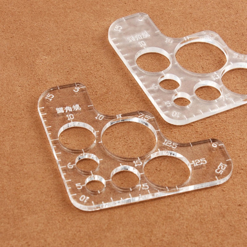 Thước Định Vị Góc Tròn Cho Đồ Da Tiện Dụng