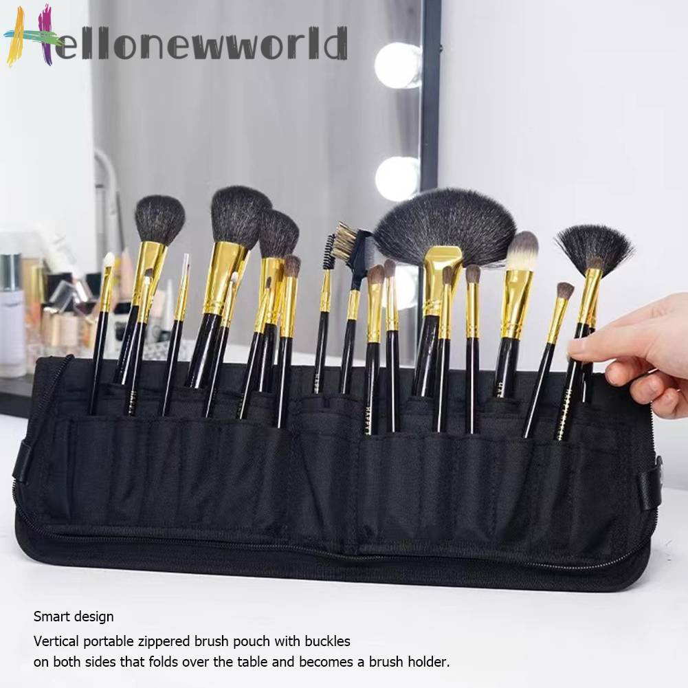 Hộp Đựng Cọ Trang Điểm Chống Thấm Nước Dễ Dàng Vệ Sinh Gấp Gọn Thích Hợp Làm