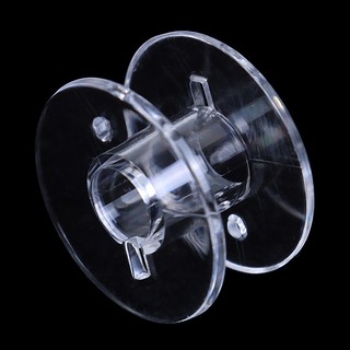 [FREG] 40Pcs Transparent Sewing Machine Spools Home Plastic Empty Spool Bobbins Sewing Tool Accessories Universal Threads Bobbin FDH