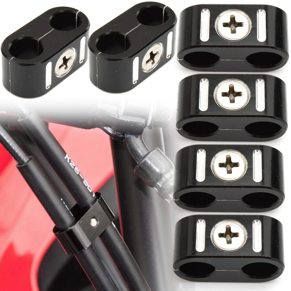 Kẹp Bảo Vệ Dây Phanh Ga Cho Sportster 883 1200 750 XL883 XL1200 Dyna