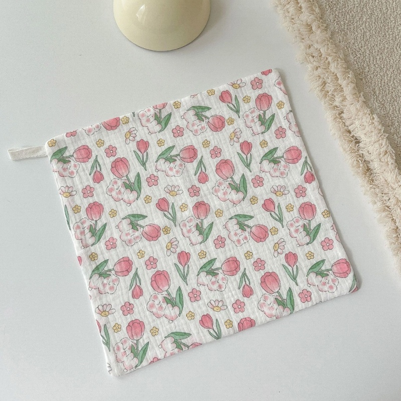 Khăn Tay Cotton Mềm Mại Thoải Mái Cho Bé