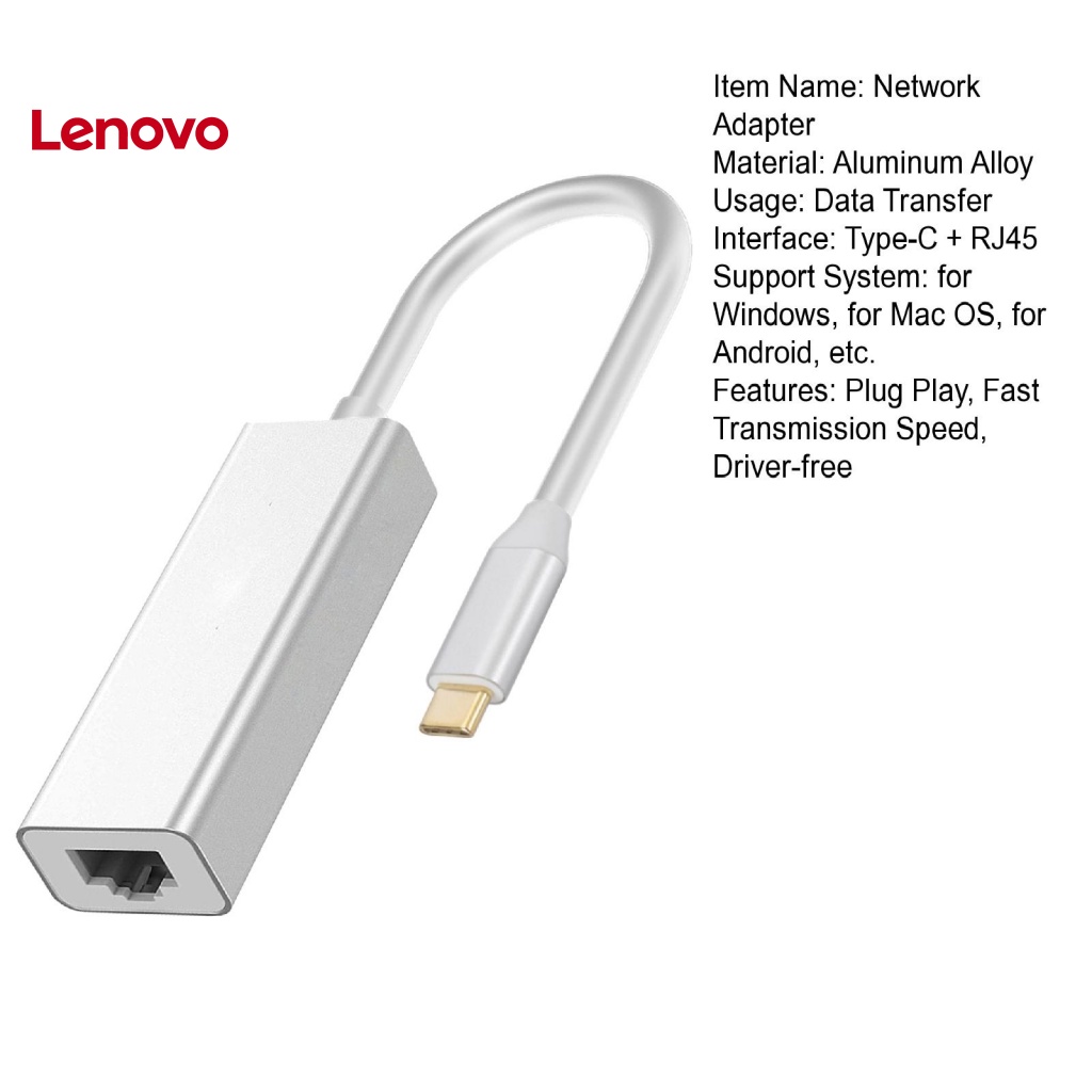 Bộ Chuyển Đổi Mạng Hoa Hướng Dương Tốc Độ Cao Tương Thích Với Gigabit Ethernet Trình Điều Khiển Dữ Liệu Type-C Sang RJ45 Ethernet