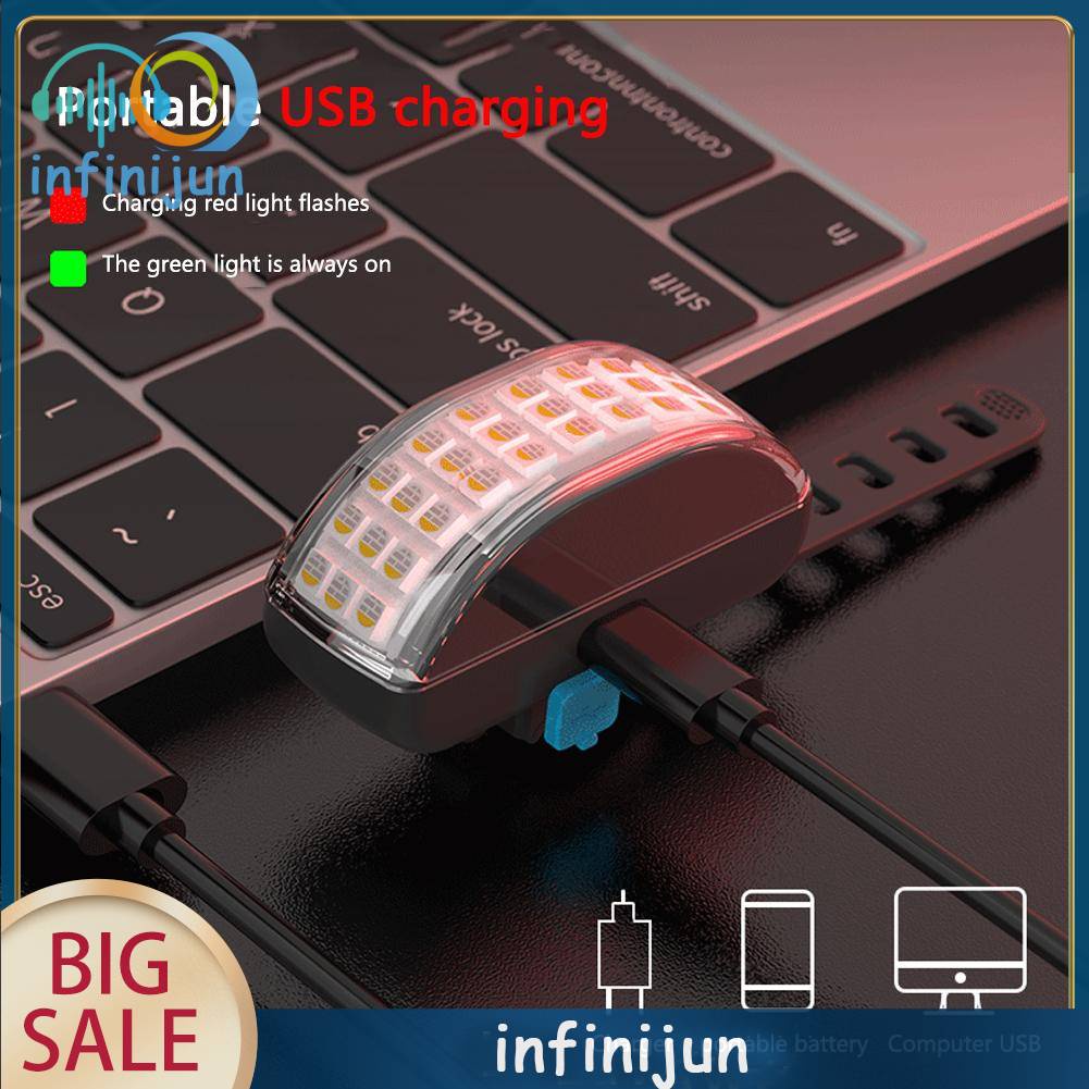 Đèn Chiếu Hậu Cảnh Báo An Toàn Cho Xe Đạp