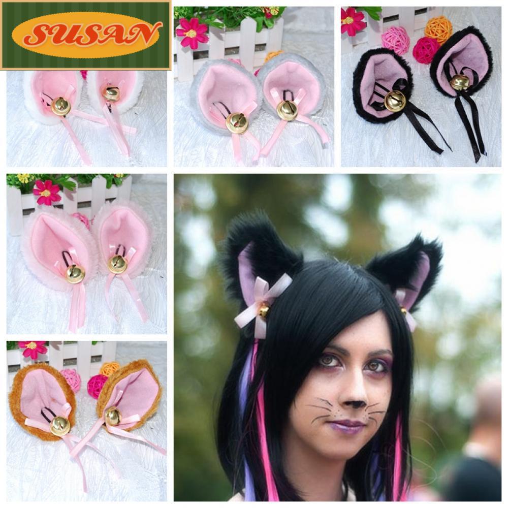 SUSANS Kẹp Tóc Hình Chuông Hóa Trang 6 Màu Mới